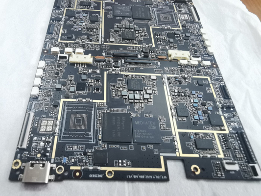 अच्छी कीमत हरा 4 परत 2OZ कठोर मुद्रित सर्किट बोर्ड, Fr4 बहुपरत PCB बोर्ड ऑनलाइन